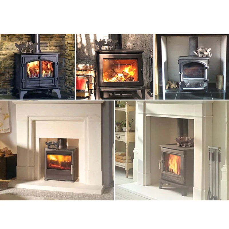 Двойной 3 лезвия тепловой мощности вентилятор печи охрана окружающей среды