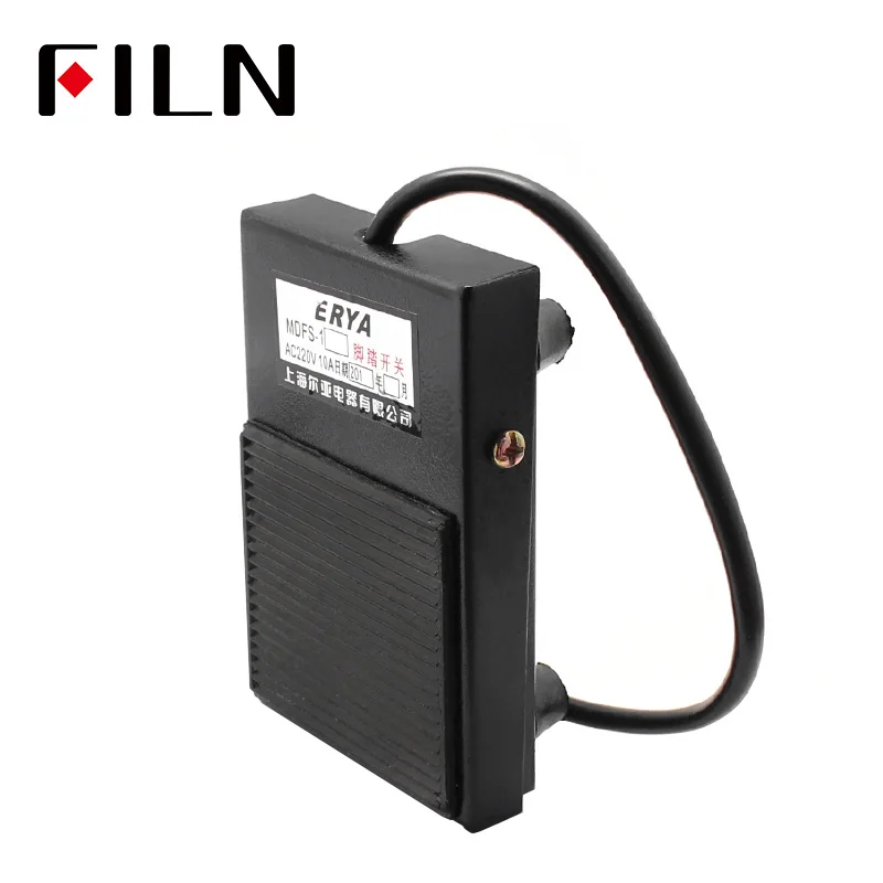 SPDT нескользящий металлический мгновенный Электрический Педальный