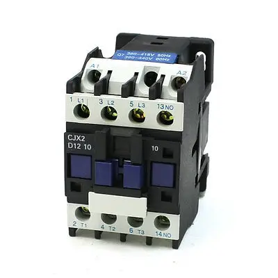 

CJX2-12 Coil Volt 3 Phase 1NO Motor Controller AC Contactor 660V 25A