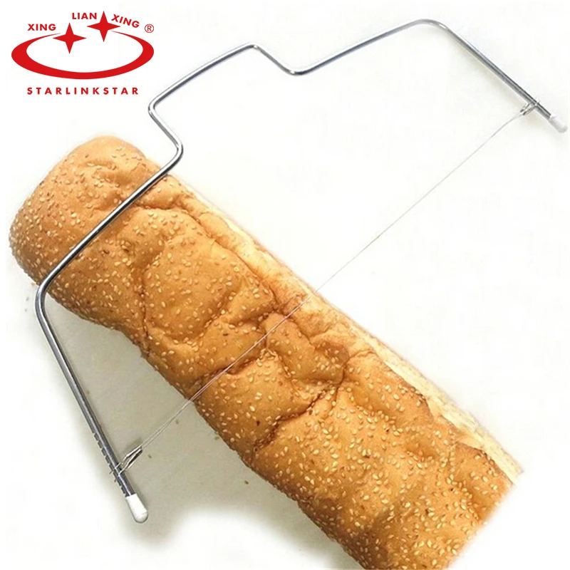 Регулируемая проволока из нержавеющей стали резак для хлеба и торта 32 см резаки