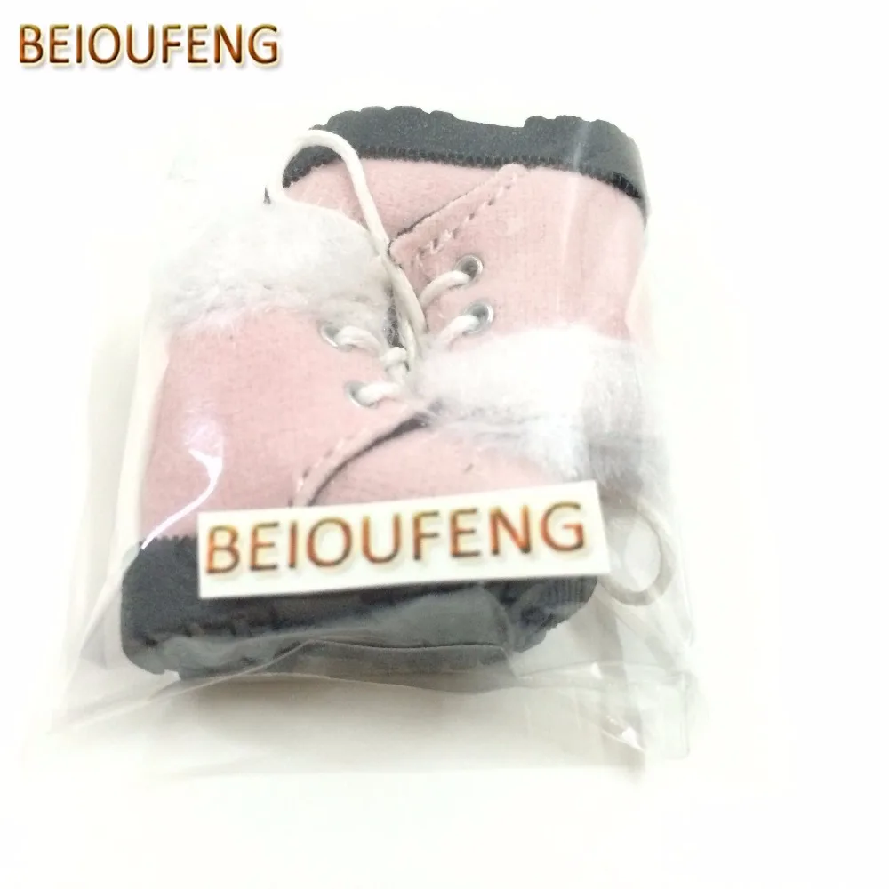 BEIOUFENG BJD кукольная обувь высокие сапоги для кукол, 3,2 см кроссовки для кукол, Повседневная парусиновая обувь для куклы Blythe, Подарочная игрушка 6 пара/лот