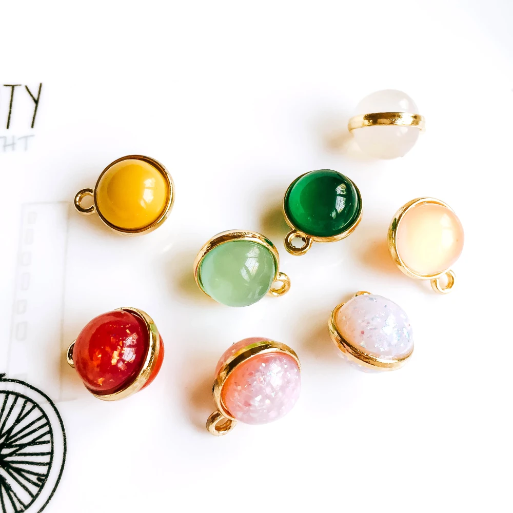 Стразы Кристальные позолоченные аксессуары Diy материалы ювелирные изделия 10 шт. |