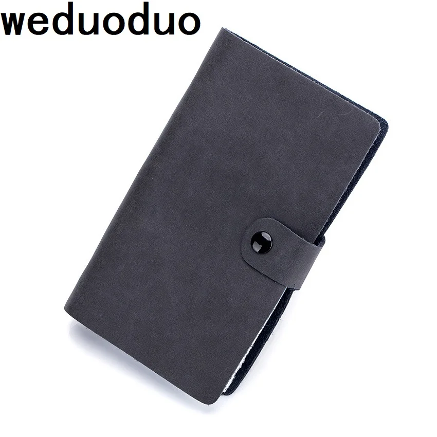 Weduoduo Новый женский/мужской двойной засов кредитный держатель для карт большой