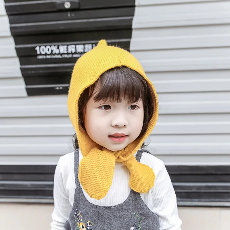 Горячая Распродажа цветная Зимняя шерстяная шапка для малышей зимняя Лыжная