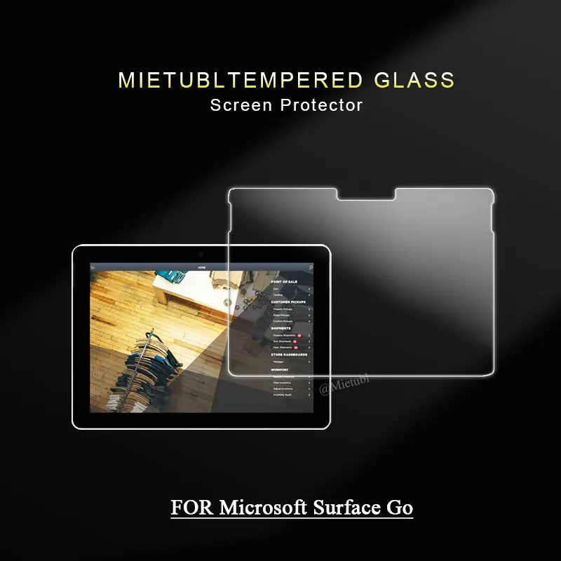 

Закаленное стекло для экрана Microsoft Surface Go 10, 2018, Защита экрана для планшета Microsoft Surface Go 10, 2018