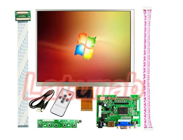 Latumab 8 дюймов ips 1024*768 планшет HD экран ЖК-дисплей HJ080IA-01E HE080IA-01D драйвер плата HDMI контроль монитор для Raspberry