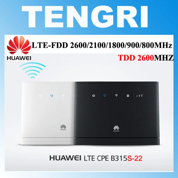 Разблокированный HUAWEI B315 B315S-22 LTE CPE 150 Мбит/с 4G LTE FDD TDD беспроводной шлюз wifi маршрутизатор с слотом для sim-карты PK B310 B593 E5186