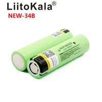 Аккумулятор LiitoKala NCR18650B 34B перезаряжаемая литиевая батарея 3 7 в 18650 3400 мАч |
