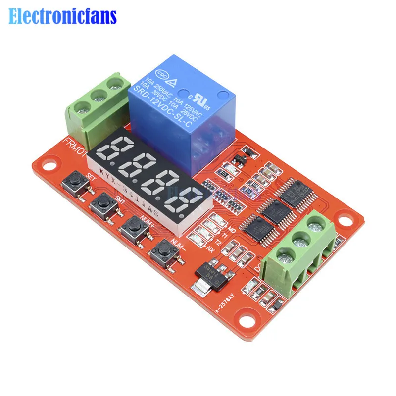 Многофункциональное самоблокирующееся Реле PLC стандартное время трехпроводный