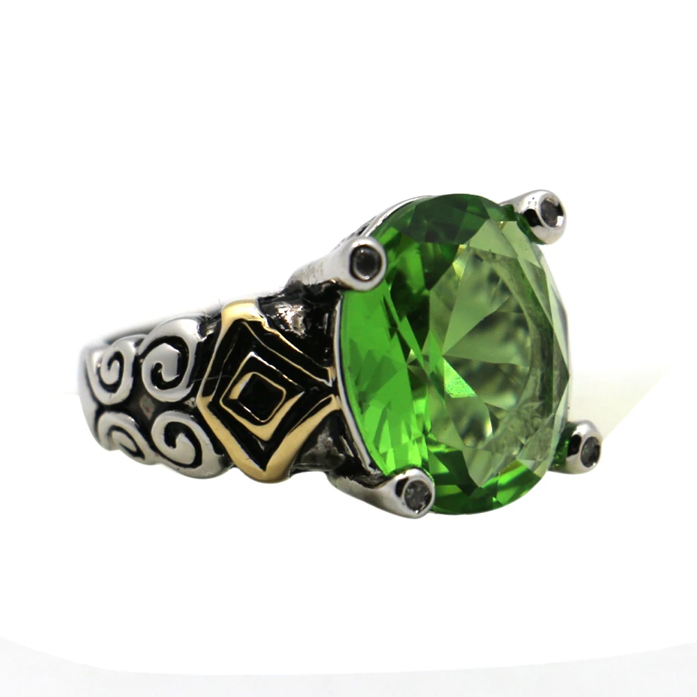 Peridot 925 Стерлинговое Серебро высшего качества Модные ювелирные изделия