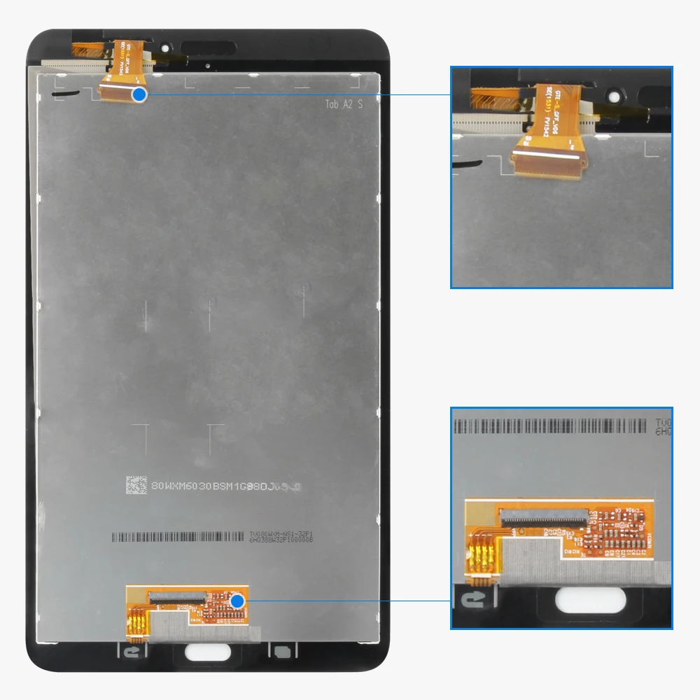 ЖК-дисплей SRJTEK для Samsung Galaxy Tab E 9. 0 T3777 T377 сенсорный экран дигитайзер стекло