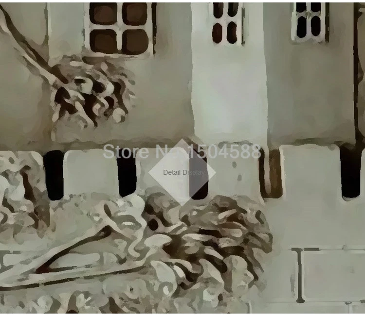 Пользовательские настенные бумаги 3D стерео рельеф золотой замок, домик фото обои для гостиной спальни домашний декор Papel де Parede