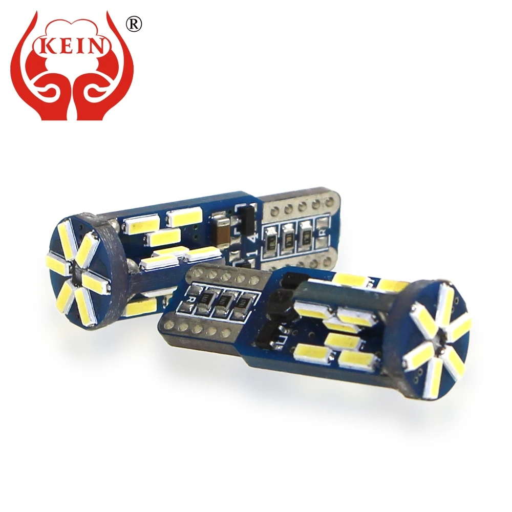 KEIN 2 шт. CANBUS T10 светодиодный лампы W5W Высокое качество 30SMD Автомобильный t10 194 168