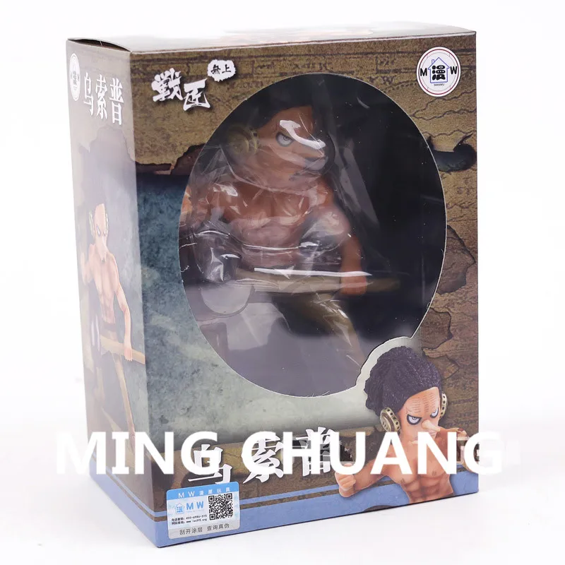 Аниме цельная соломенная шляпа пираты снайпер ремесло Usopp 1/8 весы Статуэтка из