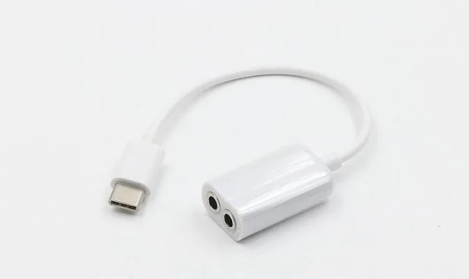 Тип с разъемами типа C и 3 5 ММ Наушники Кабель адаптер usb 1 USB штекерным разъемом