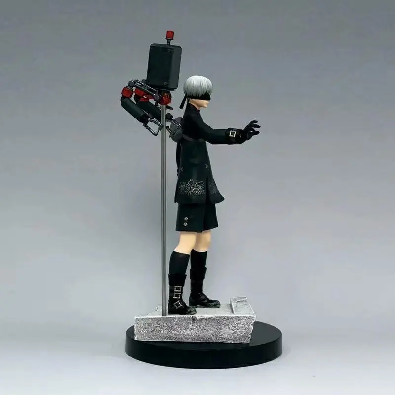 Кукла NieR Automata 9S 15 см мультяшная аниме экшн фигурка из ПВХ Коллекционные Фигурки
