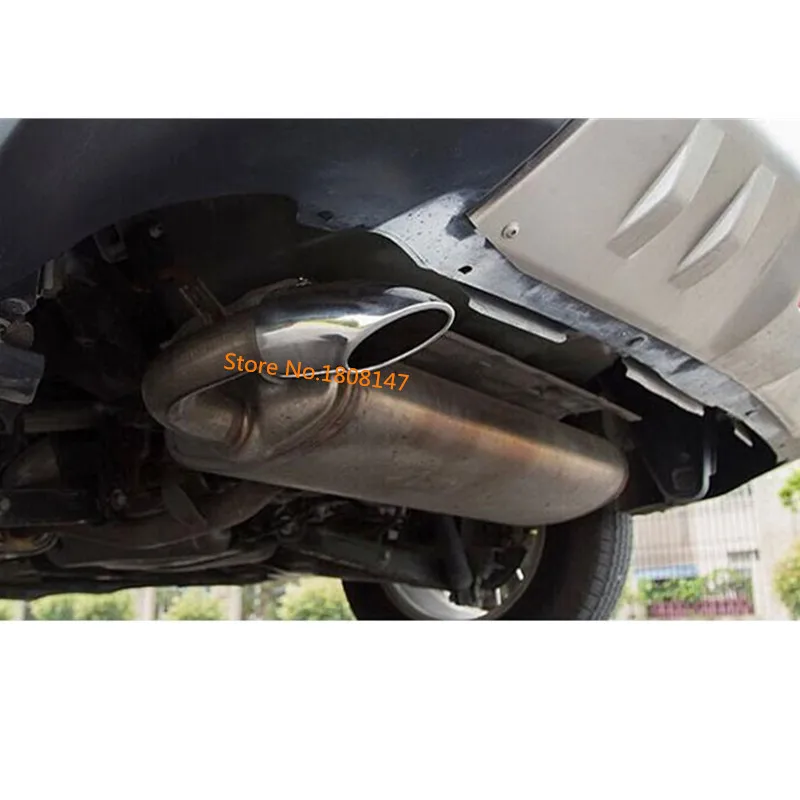 Для Nissan X trail xtrail T32/Rogue 2017 2018 2019 2020 автомобильный глушитель Торцевая Труба
