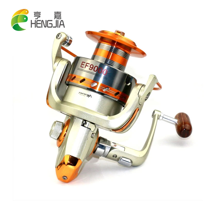 Hengjia Baitcasting Рыболовная катушка жесткий металлический провод чашки спиннинг