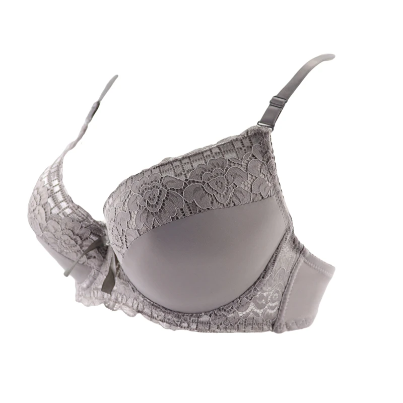 Xiushiren женские сексуальные бюстгальтеры 3/4 чашка пуш ап Цветочные Soutien Gorge мягкие