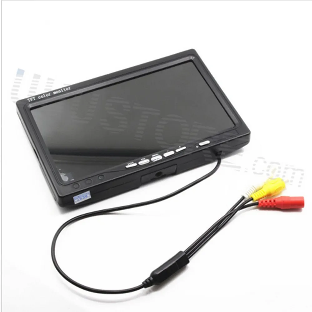 Новинка 2016 нет синего цвета 7 дюймовый цветной ЖК дисплей FPV 1024x600 видеоэкран экран