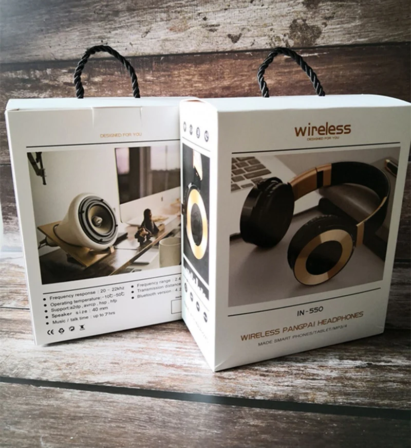 Беспроводные Bluetooth-наушники с поддержкой TF-карты и FM-радио | Электроника