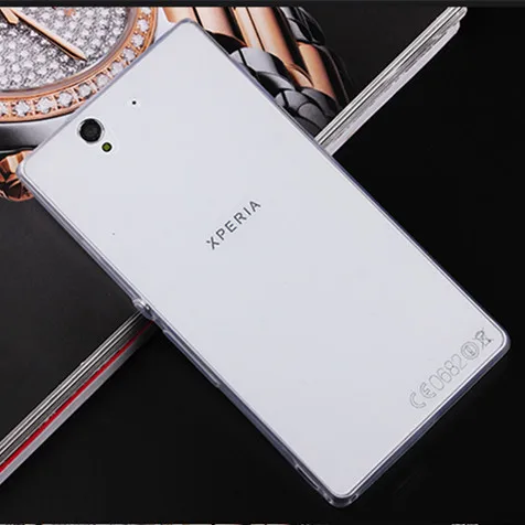 

DYG, For Xperia Z Transparent Silicone case For Sony Xperia Z L36H C6603 C6602 soft case silicon cover ultrathin TPU capa fundas