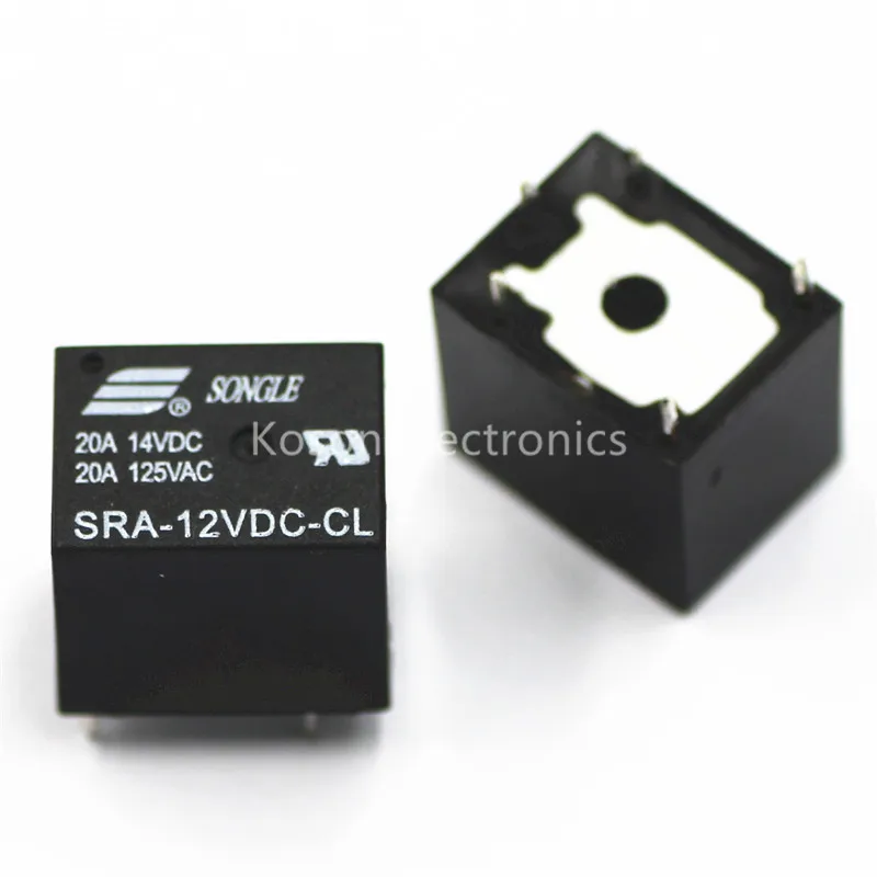 Реле для катушки постоянного тока 2 шт. 5 контактов 12 В 20 А|5 pin relay|relay 12v 20apin relays |