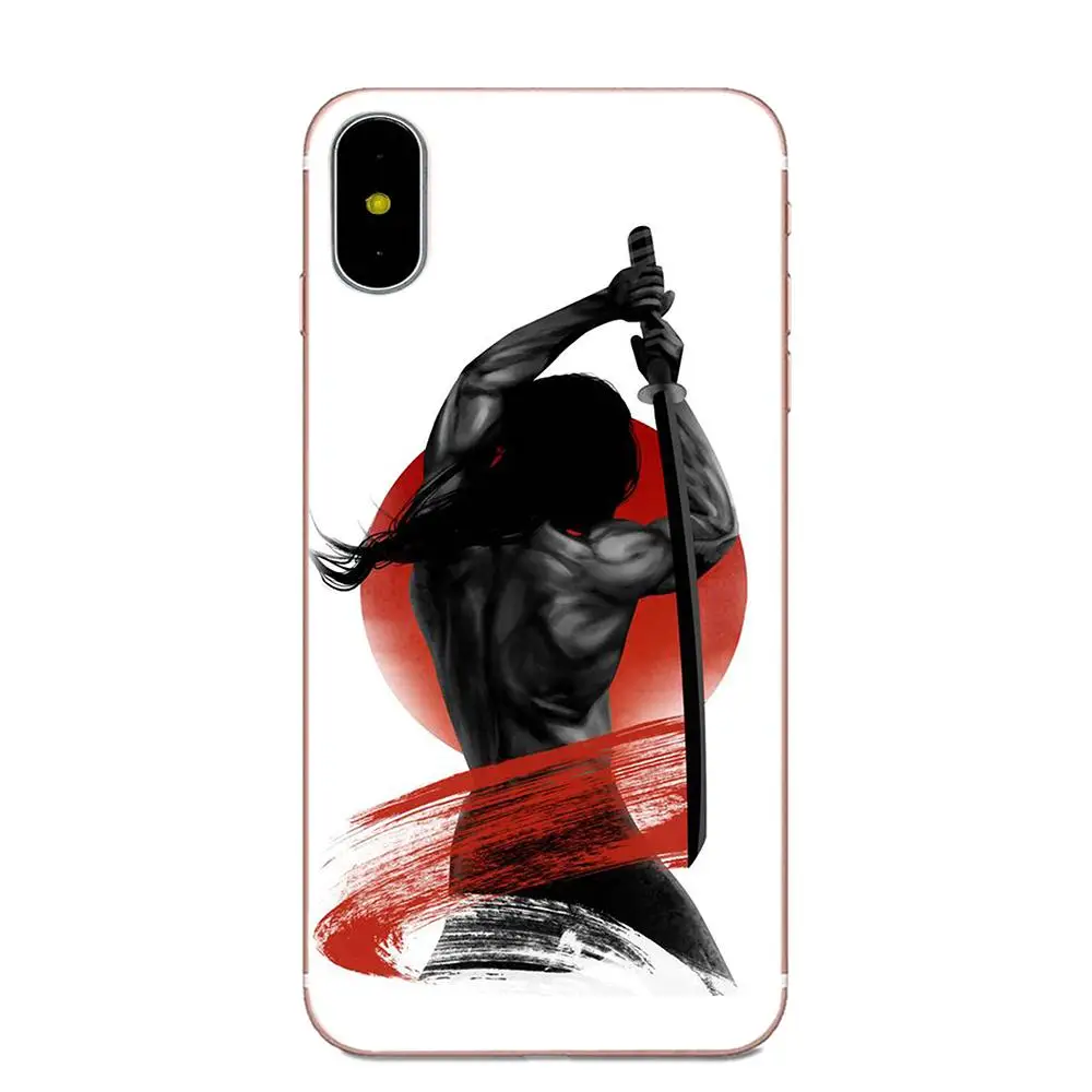 Чехол из ТПУ для телефона Xiaomi Redmi Mi Note 7 8 9 SE Pro Lite Go Play Japanese Ninja Art|Чехлы-накладки| |
