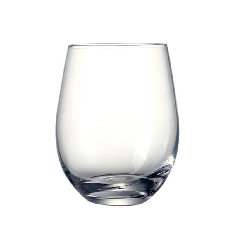 YARDHOUSE 17 унций stemless белый и винный бокал ручной работы выдувные напитки набор из 4