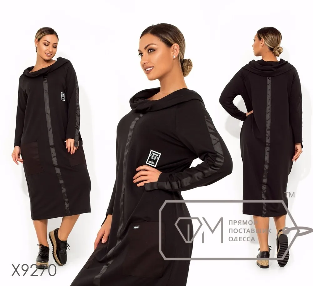 6XL черное зимнее платье макси рождественское вечернее женское большого размера