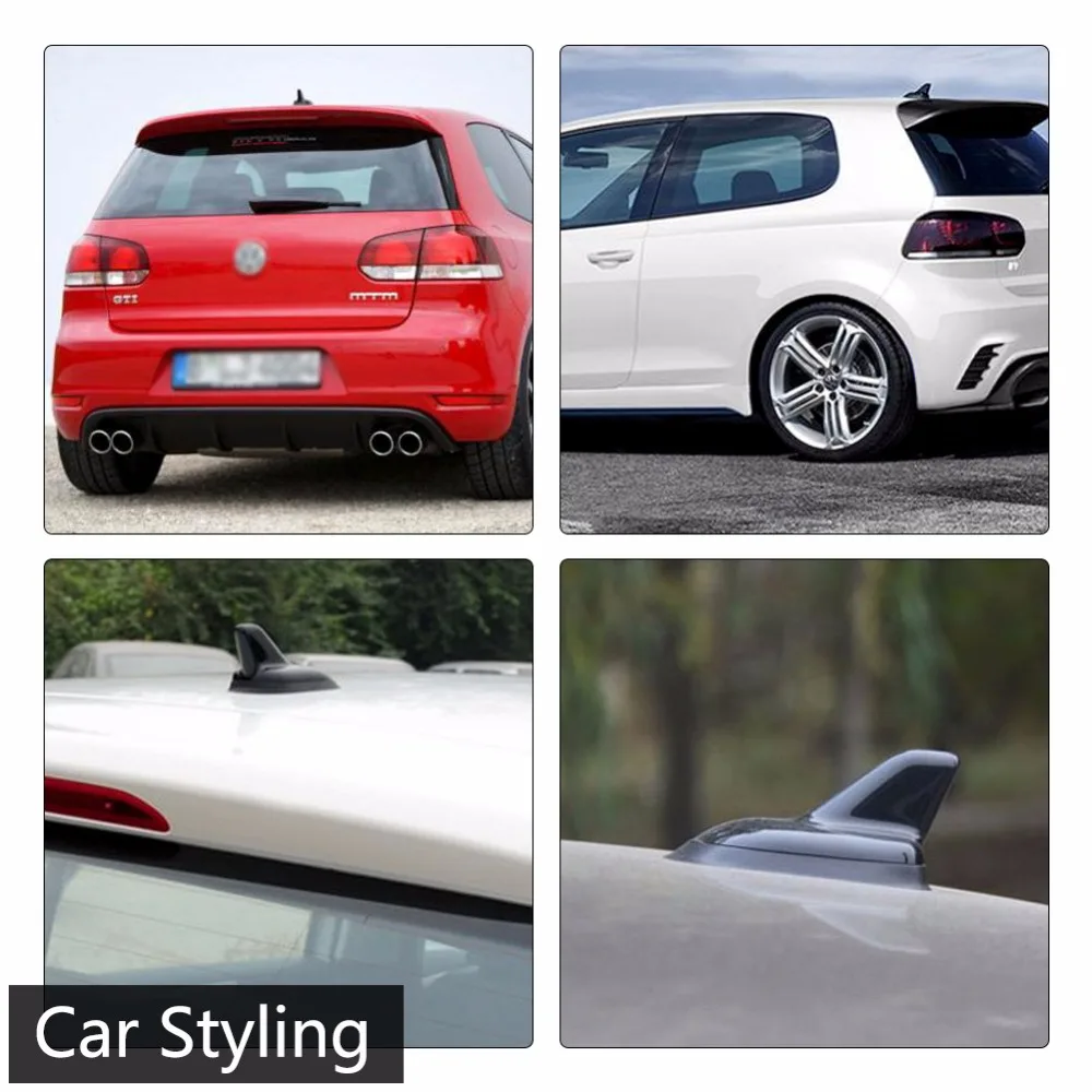 Антенна runmade Акулий плавник черный цвет для VW Golf 6 MK6 7 MK7 Tiguan CC Passat B6 B7 Jetta Mk5