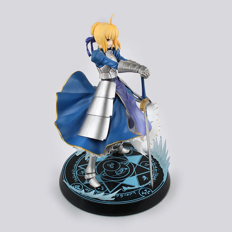 Аниме 25 см Fate/stay night Unlimited Blade Works King of Knights Saber 1/7 масштаб предварительно окрашенная