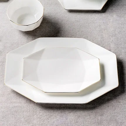 Tangshan Высококачественная костяная китайская посуда китайские блюда креативная