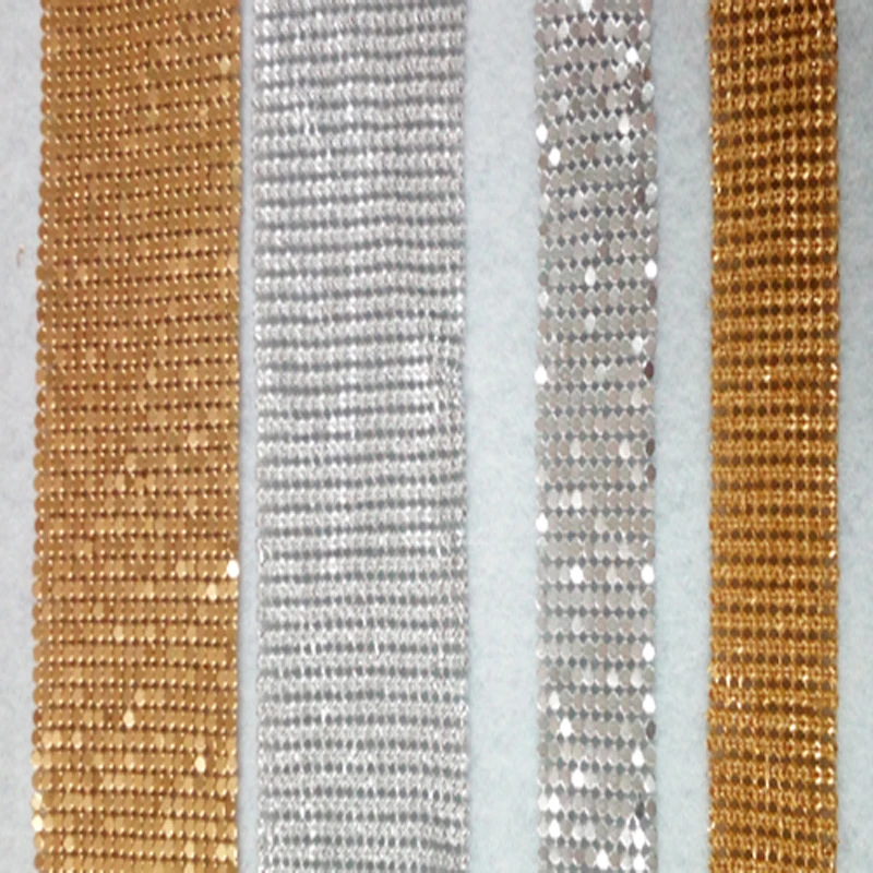 Лента из металлического сплава с блестками длиной 2 мм 30 см|ribbon diy|metal ribbonribbon ribbon |
