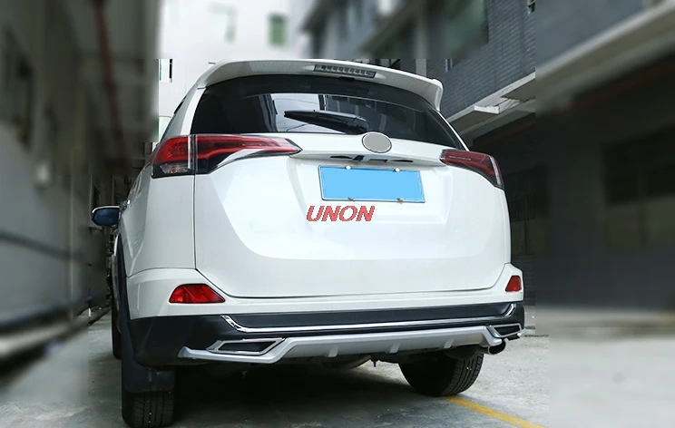 Передний и задний бампер порога протектор для Toyota RAV4 стайлинга автомобилей