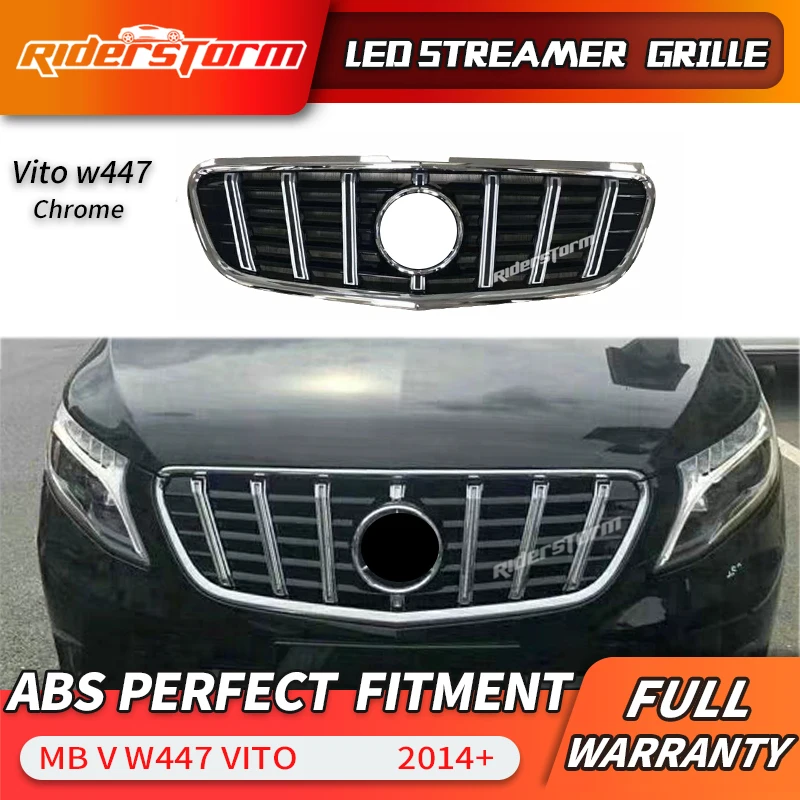 Светодиодная решетка для V Class W447 GT C180 C200 C250 C300|Гоночные решетки| |