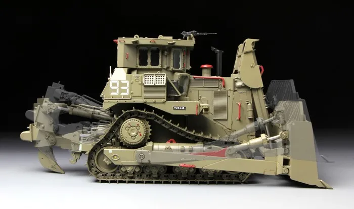 MENG SS002 1/35 масштаб D9R "плюшевый медведь" бронированный бульдозер пластиковая модель строительный комплект