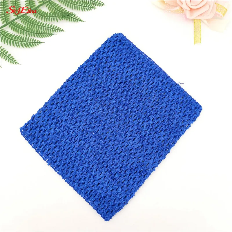 15*15 см вязаные крючком топы DIY Тюль катушка вязаная эластичная ткань вязание