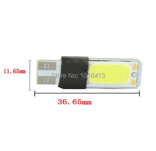 DC 12 V 168 194 151 T10 COB лампы 6 W Высоковольтная шина светодиодный фонари заднего хода W5W |
