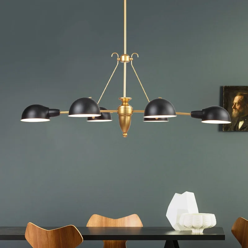 

personality bedroom Pendant Lights Brief Golden living room study lighting creative lamps LU630209 ZL392 ZA10