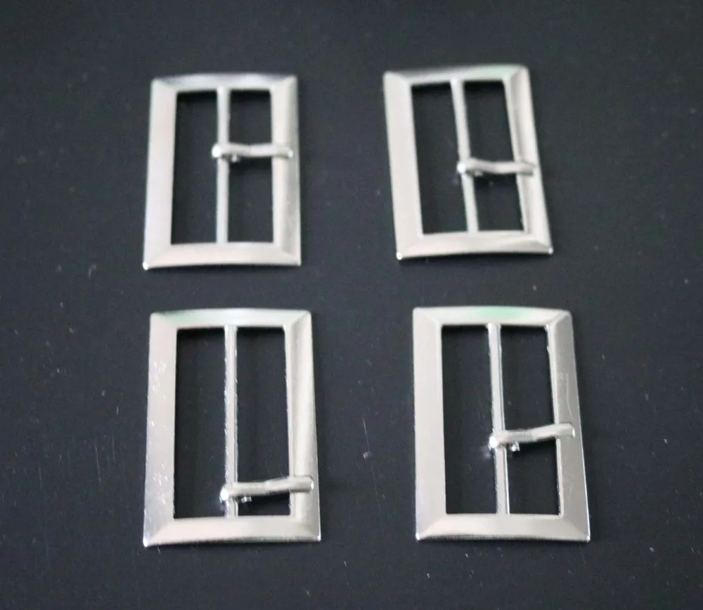 20pcs 35mm silver Rectangle Metal bar Webbing Belt Ribbon pine Buckle Strap Adjuster | Дом и сад