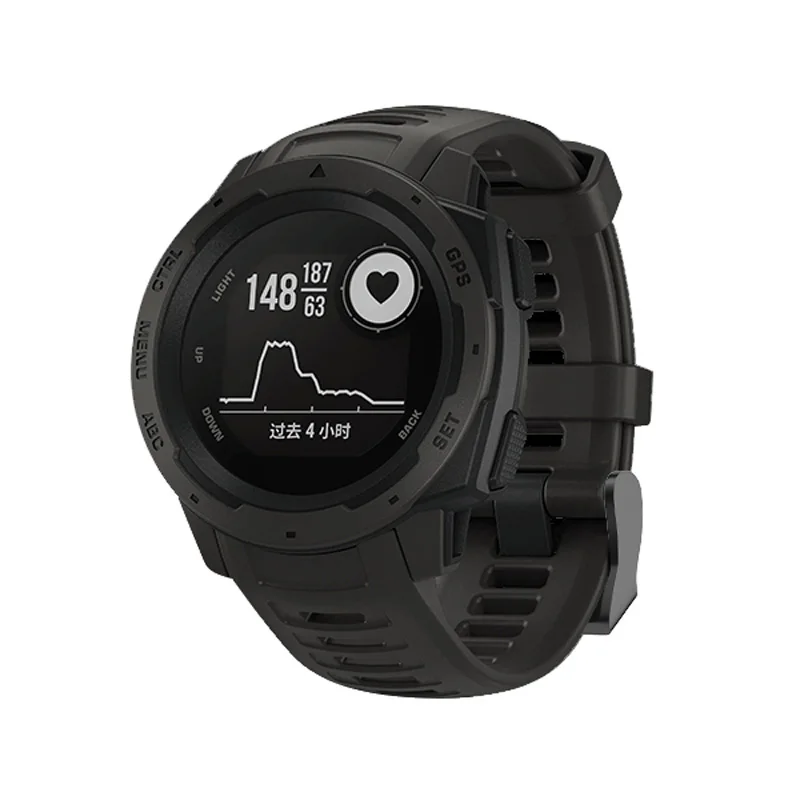 22 мм спортивные часы силиконовый ремешок для Garmin Instinct SD998 | Электроника