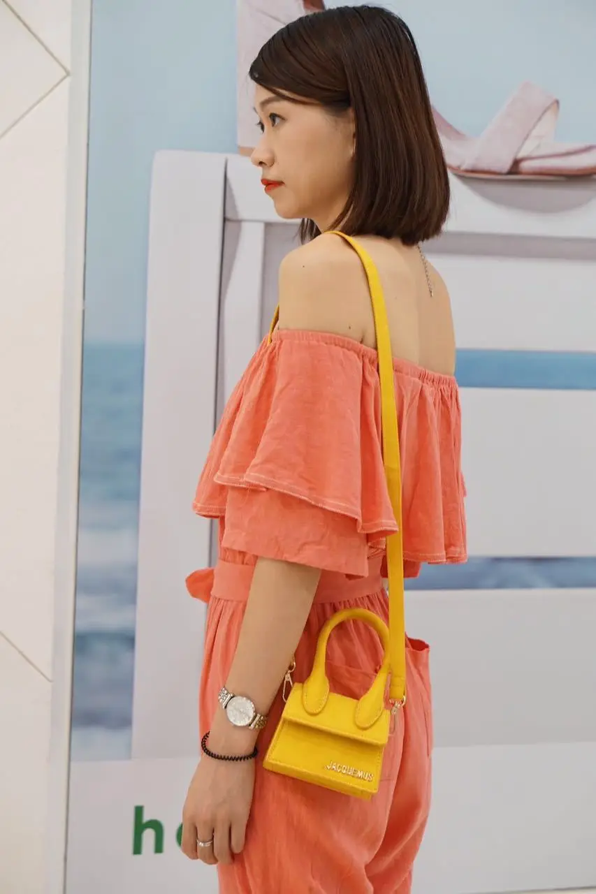 Женские сумки JACQUEMUS, мини-сумка-мессенджер из искусственной кожи, женская сумка через плечо, женская сумка, аксессуары, сумка-тоут, украшения, небольшой лоскут