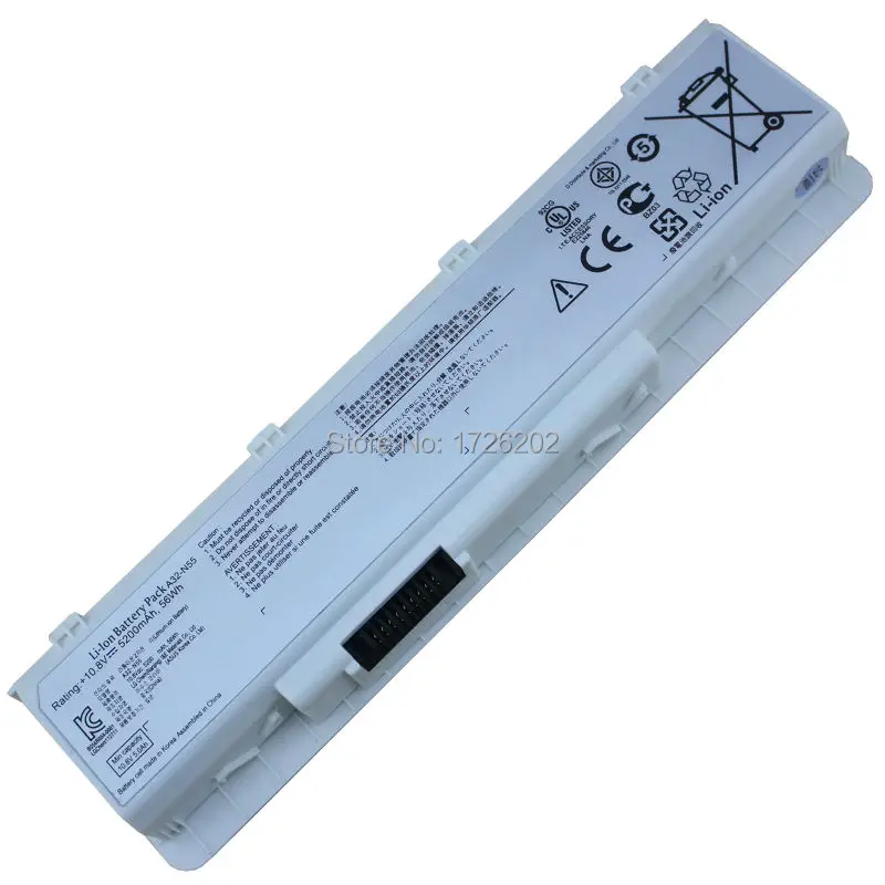 5200MAH Аккумулятор для ноутбука Asus A32 N45 N45E N45F N45J N45JC N45S N45SF N45SJ N45SL N55 N55E N55S N55SL N75 N75E|laptop