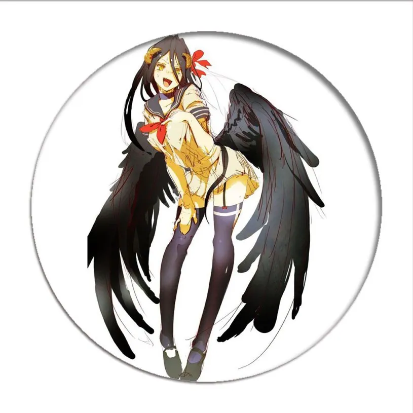 1 шт. Оверлорд значок косплея Ainz оочаровательная брошь булавки Albedo shalltear ссылка на