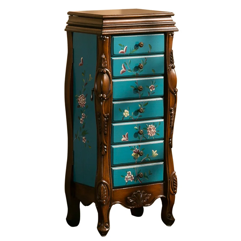 Meuble rangement muebles de sala cassettiera потертый Органайзер шкаф для хранения комод Американская страна деревянная мебель