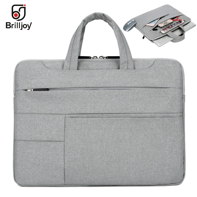 Ультратонкая сумка Brilljoy для ноутбука Dell, Asus, Lenovo, HP, Acer, сумка для ноутбука 11, 12, 13, 14, 15 дюймов, сумка для Macbook Air Pro