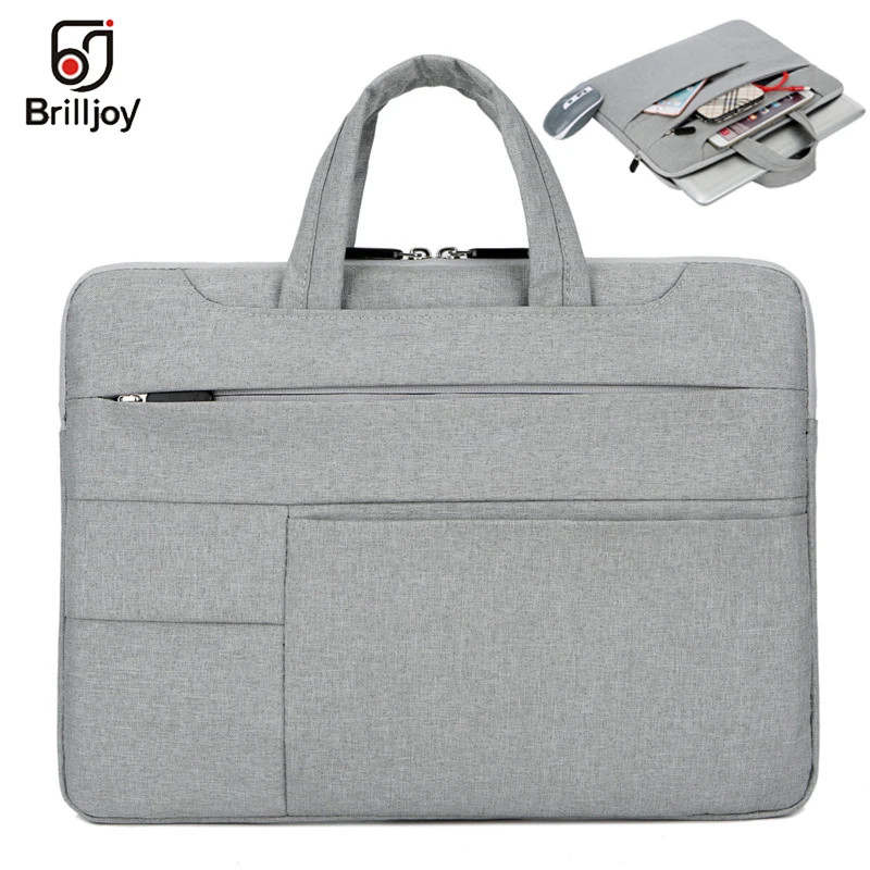 Brilljoy Ultra-thin Handbag for Dell Asus Lenovo HP Acer Computer Laptop bag briefcase11 12 13 14 15inch for Macbook Air Pro bag