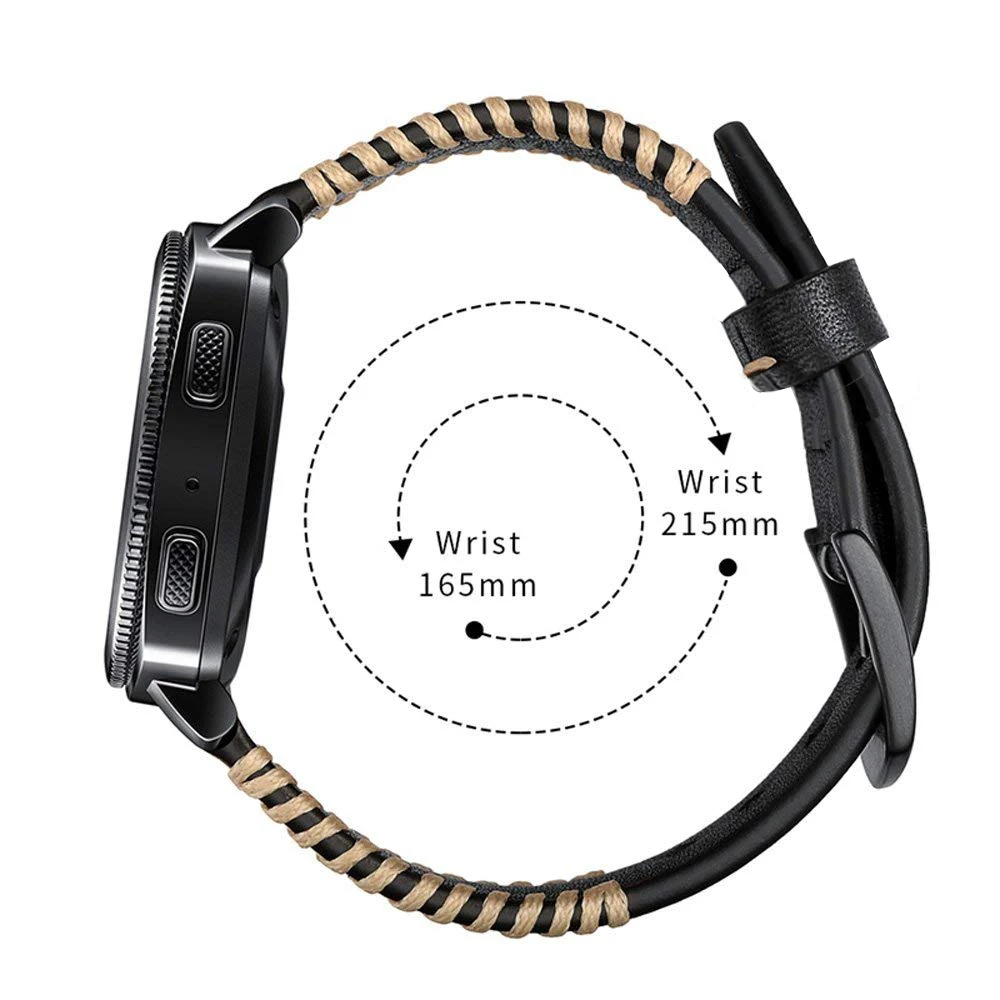 Ремешок из натуральной кожи для Samsung Gear S3 Frontier Classic браслет наручных часов xiaomi huami