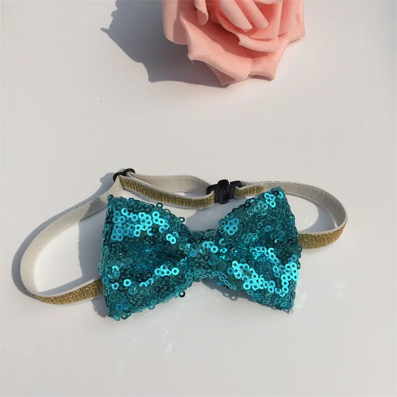 bow blue Прекрасный кукольный собачий Кот праздничный колпак галстук-бабочка Корона кружева Дети шляпы для детской вечеринки Галстуки для дней рождения и вечеринок аксессуары для домашних животных - Цвет: bow blue